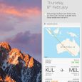 TodayFlights - 在 macOS 通知中心的追踪航班状态 5