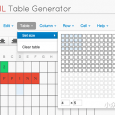 Tables Generator - 在线生成 LaTeX、HTML、Markdown 表格 6