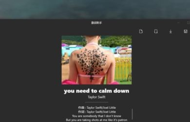 歌詞助手 - UWP 上的極簡歌詞獲取工具 3