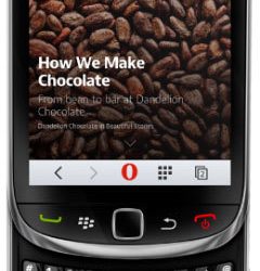Opera Mini 8 發布 Java & 黑莓 版本 58