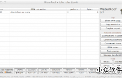 Waterroof - ipfw 圖形配置前端 [OSX] 42